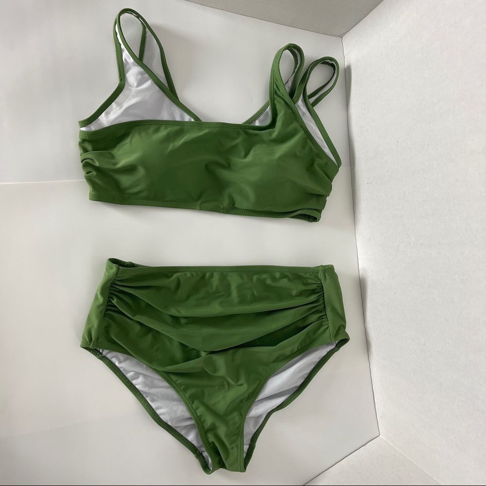 Green Bikini High Waisted S